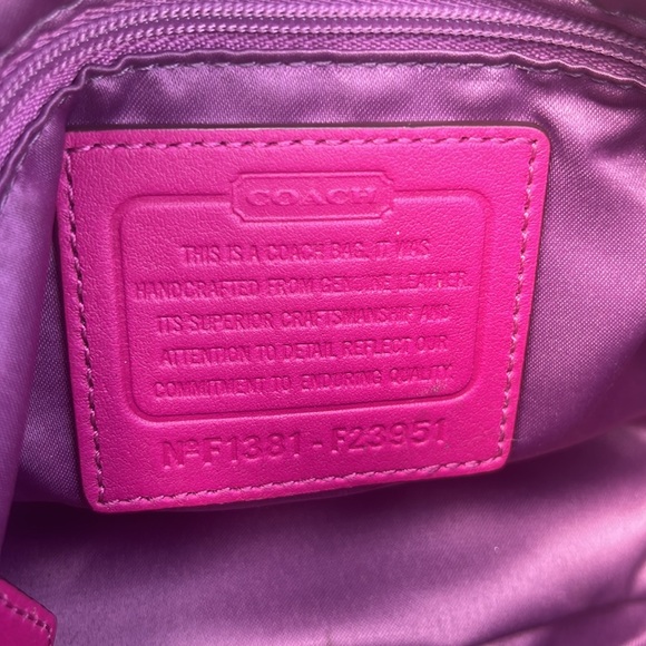 COACH Daisy Spectator Leather Swingpack - Picture 7 of 7